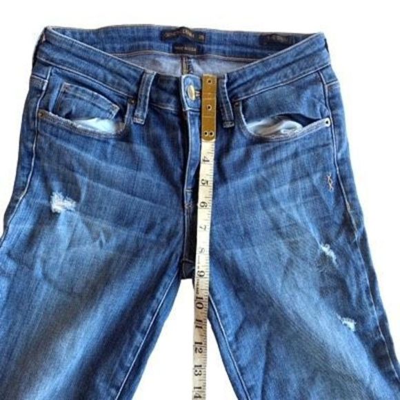 Generic Denim The Stem Sz Twenty Five Blue Cotton Stretch Mid Rise Skinny Jean - Picture 15 of 16